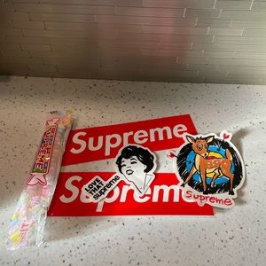 Supreme Stickers and Candy Spring 22